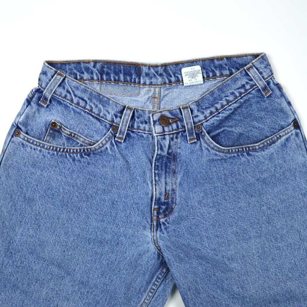 Levi's Vintage Orange Tab Mom Jeans 550 32x27 - Picture 5 of 8